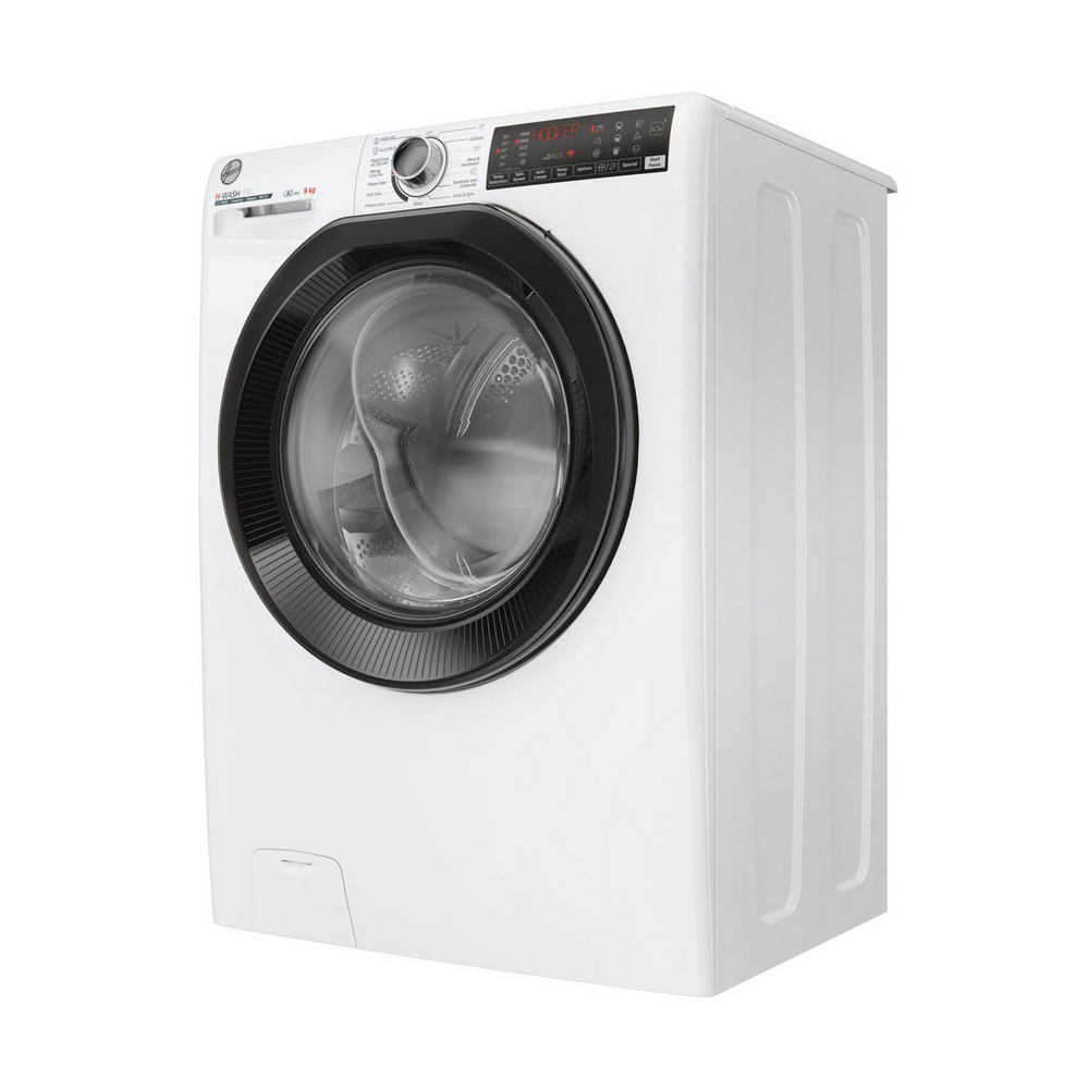 Hoover H3WPS496TAMB6-8 H-Wash 350 9kg 1400 Spin Front Loading Washing Machine White