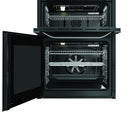 Hotpoint HDME6VDC2AX 60cm Double Oven Electric Cooker with Ceramic Hob Stainless Steel