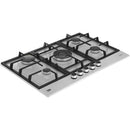 Beko HIAW75225SXE 75cm Gas Hob with Front Knob Controls Stainless Steel
