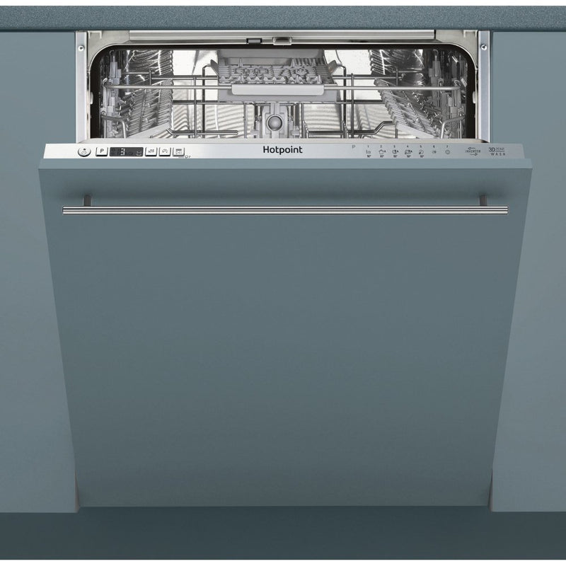 Hotpoint HIC3C33CWEUK Built-In Full-Size Dishwasher 14 Place Settings