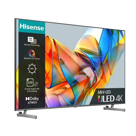 Hisense 55U6KQTUK 55 Inch 4K UHD HDR Mini LED Smart TV 2023
