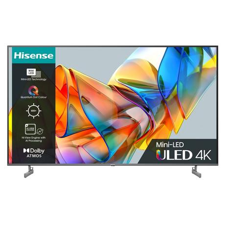 Hisense 65U6KQTUK 65 Inch 4K UHD HDR Mini LED Smart TV 2023