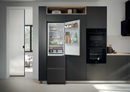 Haier 3D Series 3 HTR3518ENMTK 60/40 Frost Free Fridge Freezer Black - Clearance