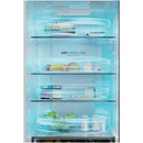 Haier HTR3618DNMM 60/40 Freestanding Total No Frost Fridge Freezer Inox