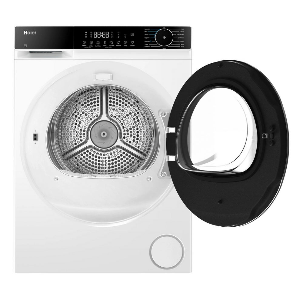 Haier X5 Plus HD90-D357AU1-UK 9kg Freestanding Heat Pump Tumble Dryer White - A++ Rated