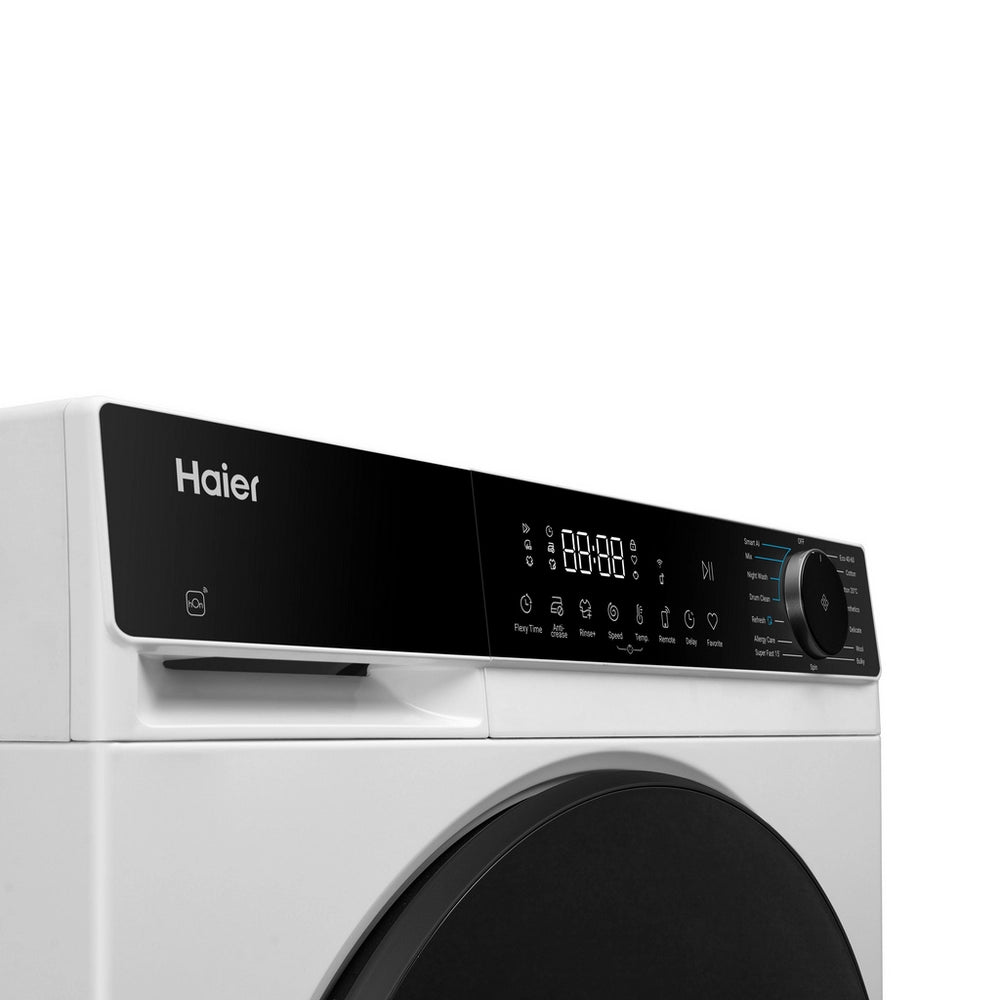 Haier X5 Plus HW90BP14357AETUK 9kg 1400 Spin Freestanding Washing Machine White - A Rated