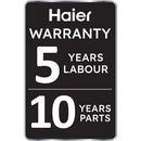 Haier X5 Plus HW90BP14357AETUK 9kg 1400 Spin Freestanding Washing Machine White - A Rated