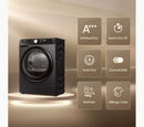 Hisense 3S Series DH3S802BB3 WiFi-enabled 8kg Heat Pump Tumble Dryer Black -  A+++ Rated