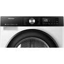 Hisense 3S Series DH3S802BW3 WiFi-enabled 8kg Heat Pump Tumble Dryer White - A+++ Rated