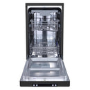 Hisense HS523E15BUK Slimline Freestanding Dishwasher 10 Place Settings Black - E Rated