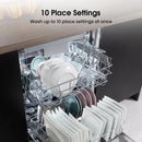 Hisense HS523E15BUK Slimline Freestanding Dishwasher 10 Place Settings Black - E Rated