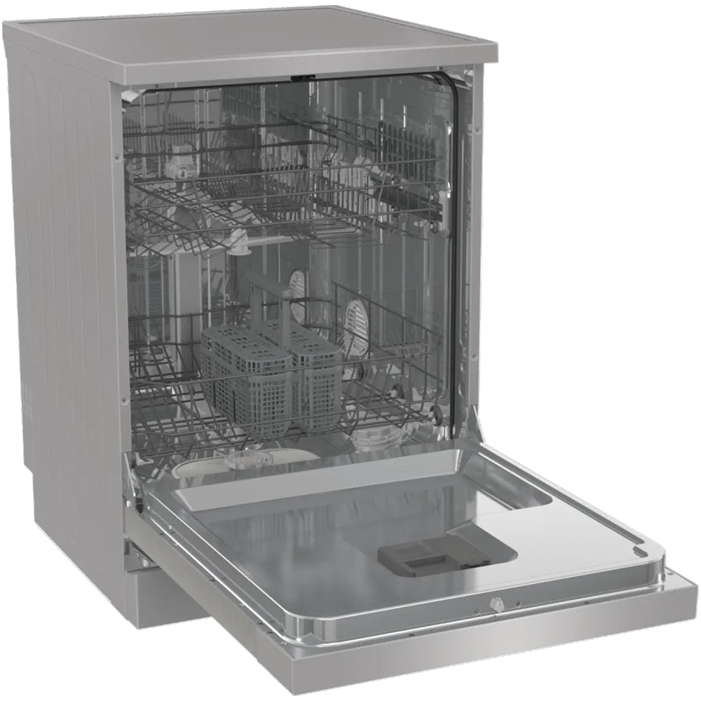 Hisense HS642D90XUK Full-Size Freestanding Dishwasher 14 Place Settings - Stainless Steel