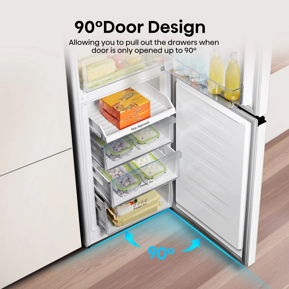 Hisense RB327N4WWE 50/50 Total No Frost Fridge Freezer White - E Rated