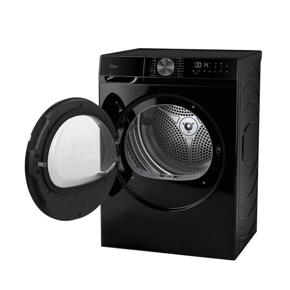 Hoover HGD 8N2BBC-80 8kg Heat Pump Tumble Dryer Black - A++ Rated