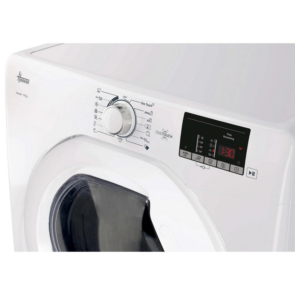 Hoover HLE V10DG-80 10kg Freestanding Vented Tumble Dryer White