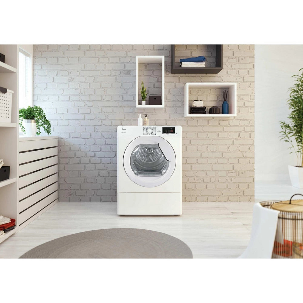 Hoover HLE V10DG-80 10kg Freestanding Vented Tumble Dryer White