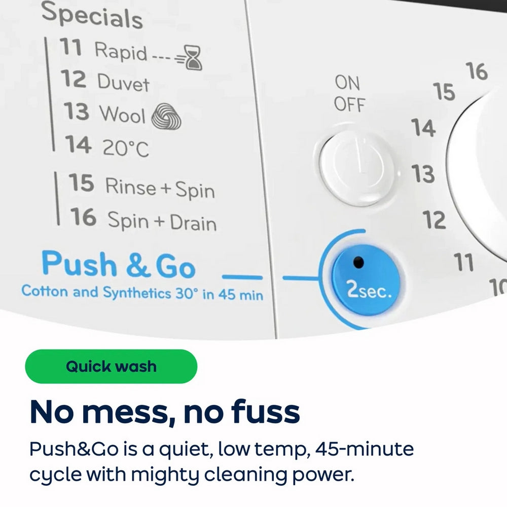 Indesit BIWMIL71252UKN 7kg 1200 Spin Integrated Washing Machine White