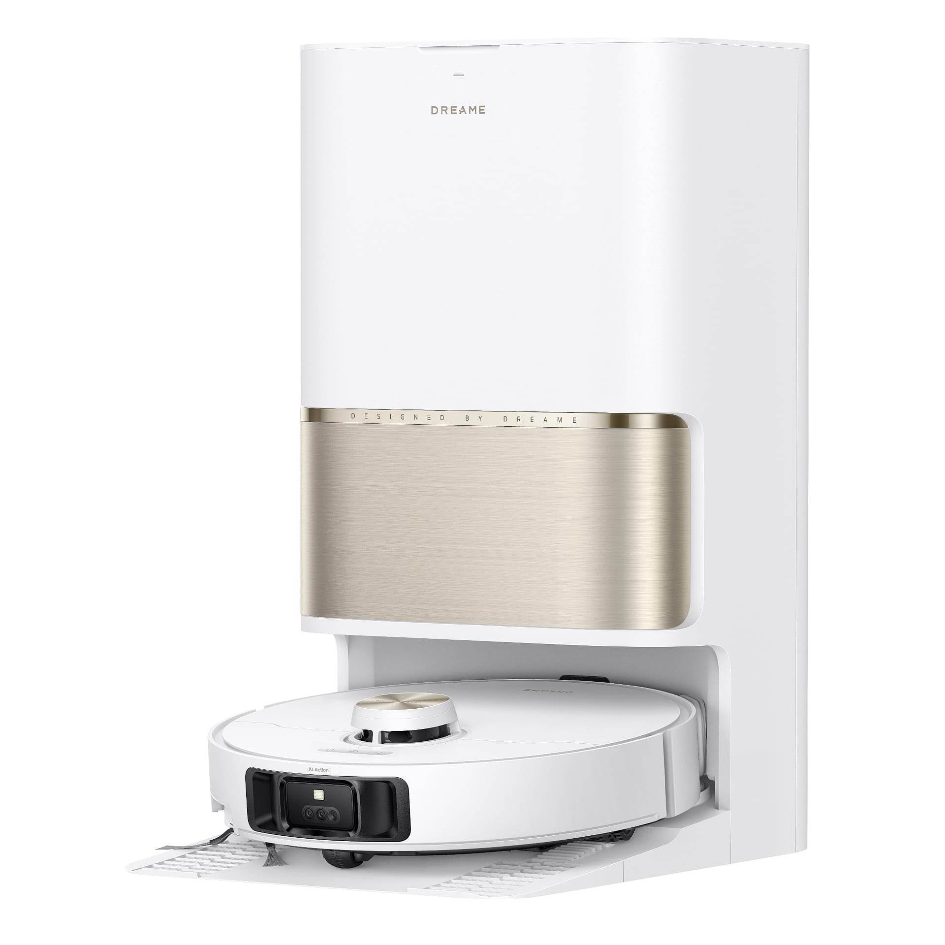 Dreame L50S PRO Ultra Robot Vacuum Cleaner & Mop with Self-Cleaning and Auto-Empty White