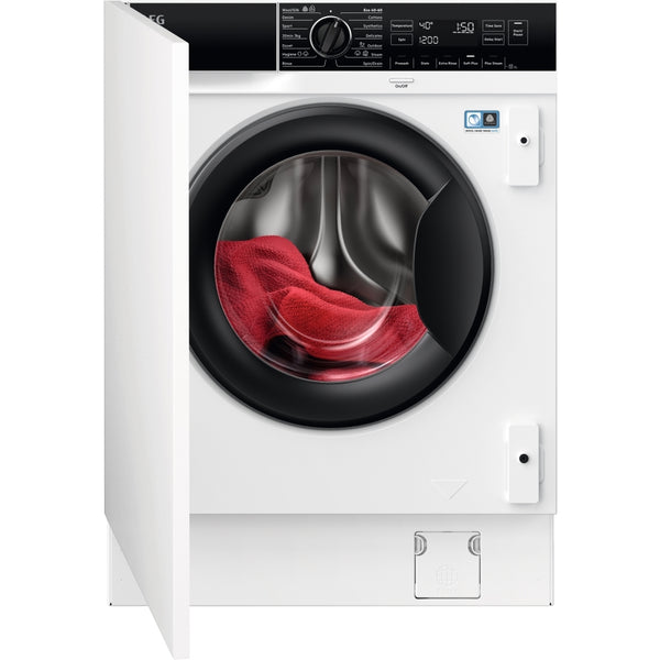 AEG 7000 Series ProSteam LF7C8636BI Integrated 8kg 1600 Spin Washing Machine