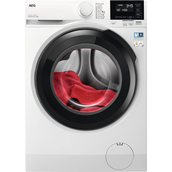 AEG LFR71844B Series 7000 ProSteam 8Kg 1400 Spin Washing Machine White