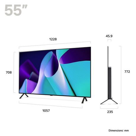LG OLED55B42LA 55 Inch B4 4K Ultra HD HDR OLED Smart TV 2024