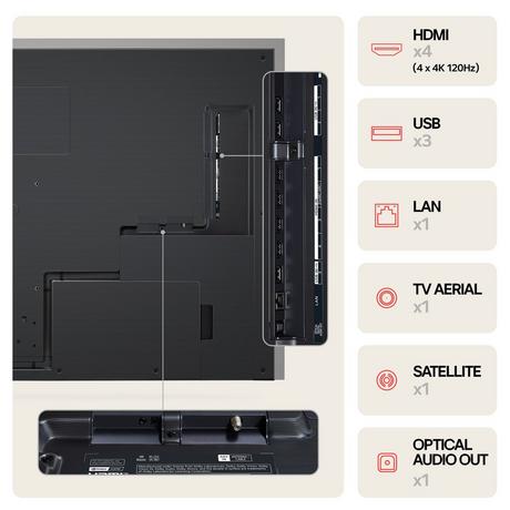 LG OLED77G45LW 77 Inch evo G4 OLED 4K UHD HDR Smart TV 2024