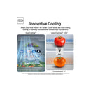 LG GBBW322CPY 465L Fit & Max Total No Frost Fridge Freezer Silver