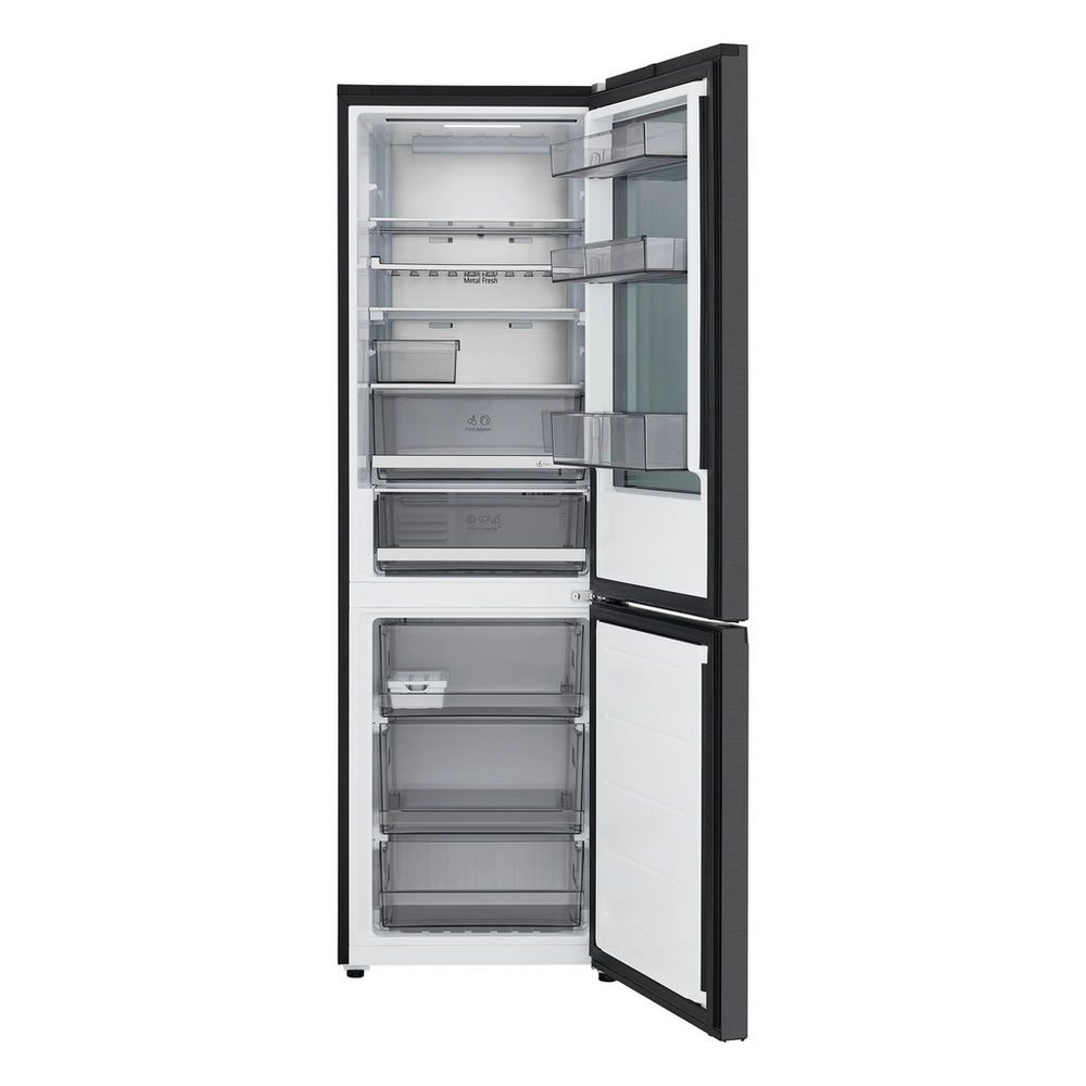 LG GBGS514CEV Fit & Max Total No Frost Freestanding Fridge Freezer 60/40 Black - C Rated