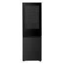 LG GBGS514CEV Fit & Max Total No Frost Freestanding Fridge Freezer 60/40 Black - C Rated