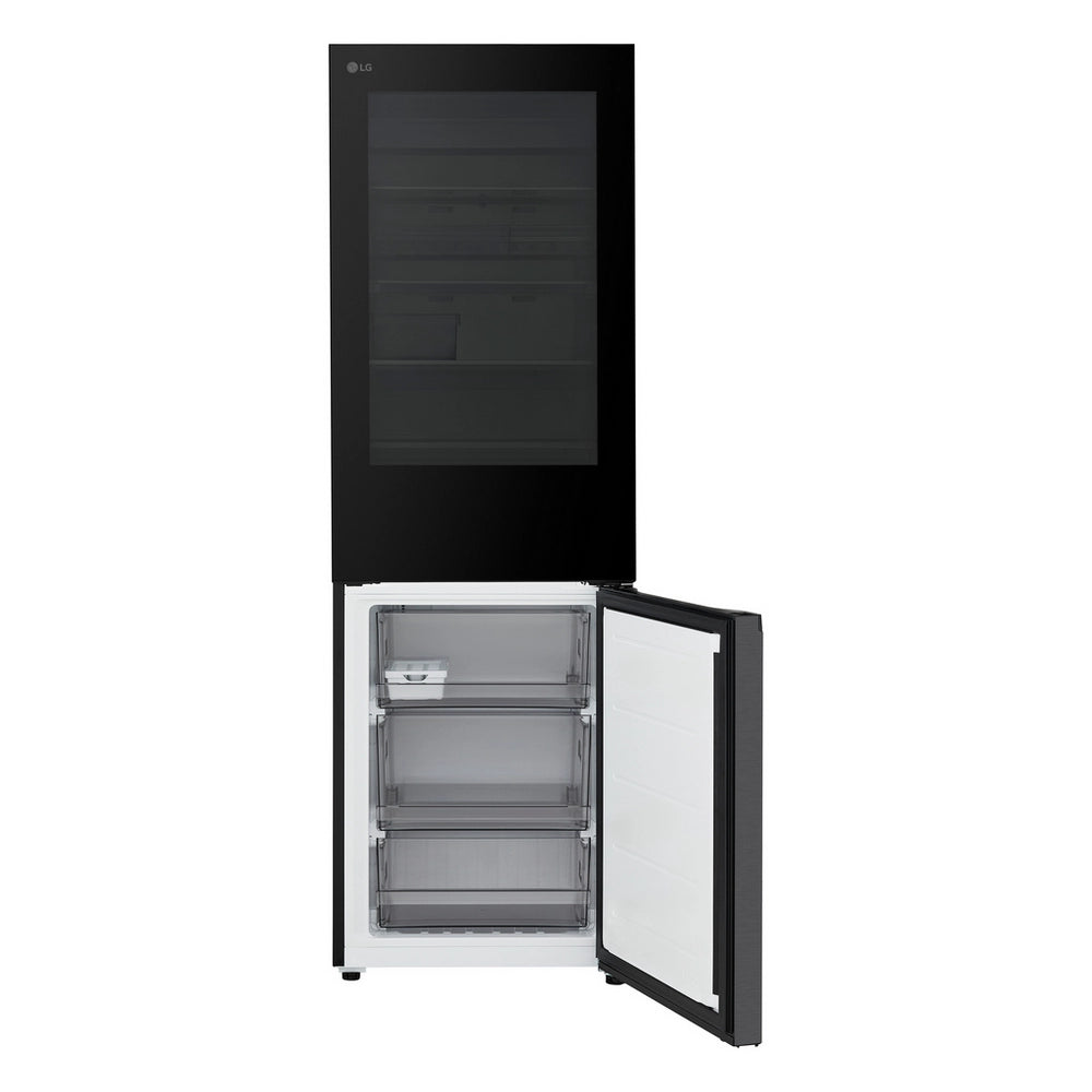 LG GBGS514CEV Fit & Max Total No Frost Freestanding Fridge Freezer 60/40 Black - C Rated