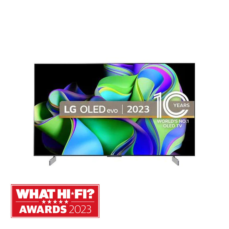 LG OLED48C36LA 48 Inch evo C3 OLED 4K Ultra HD HDR Smart TV 2023