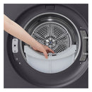 LG RHX7010TBB AI Dry 10kg Dual Inverter Heat Pump Tumble Dryer Black