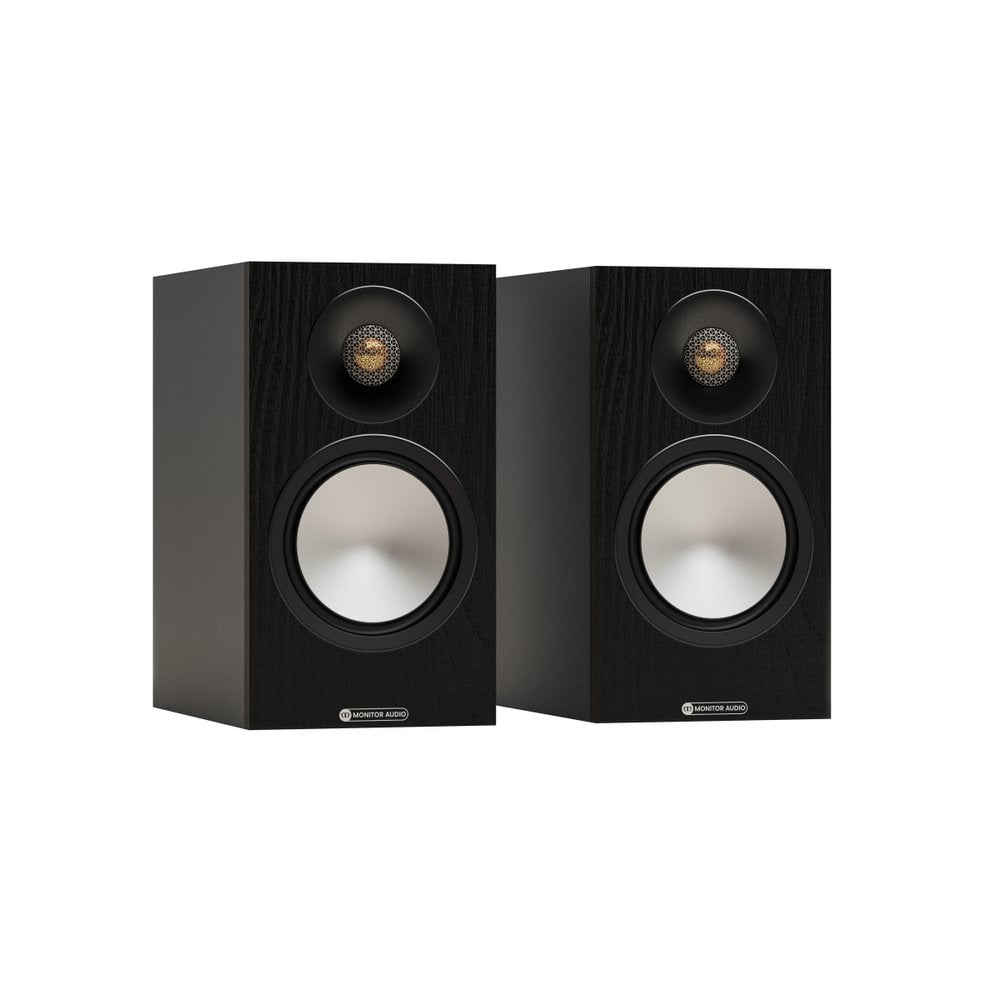 WiiM Amp Pro Streaming Amplifier with Monitor Audio Bronze 50 7G Bookshelf Speakers Pair