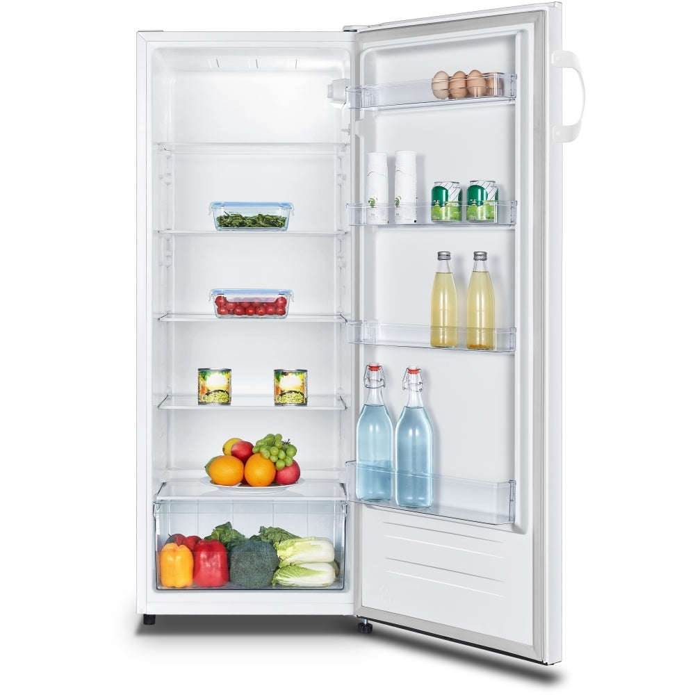 Fridgemaster MTL55242E 143cm Tall Fridge with MTZ55153E 143cm Tall Upright Freezer - White