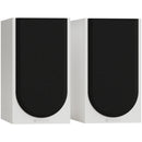 Monitor Audio Silver 50 8G Two-Way Bookshelf Speakers Pair Satin White White