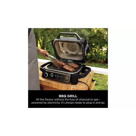 Ninja OG701UK Woodfire Electric BBQ Grill Open Box Clearance