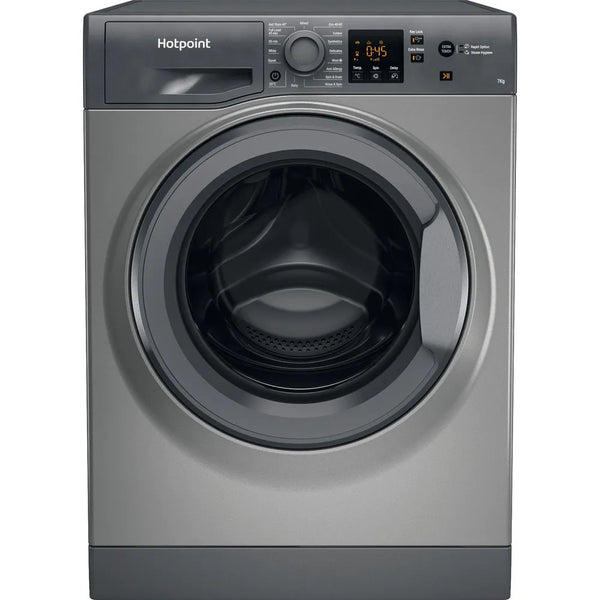 Hotpoint NSWF743UGGUKN 7kg 1400 Spin Washing Machine Graphite