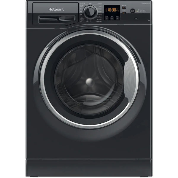 Hotpoint NSWF945CBSUKN 9kg 1400 Spin Washing Machine Black