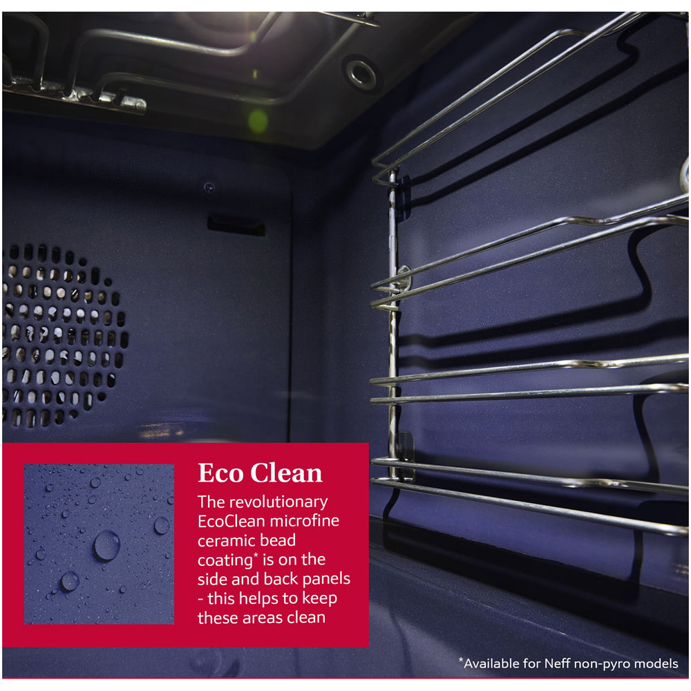 Neff B4ACF1AN3B N50 Slide and Hide Built In Catalytic Single Electric Oven in Stainless Steel