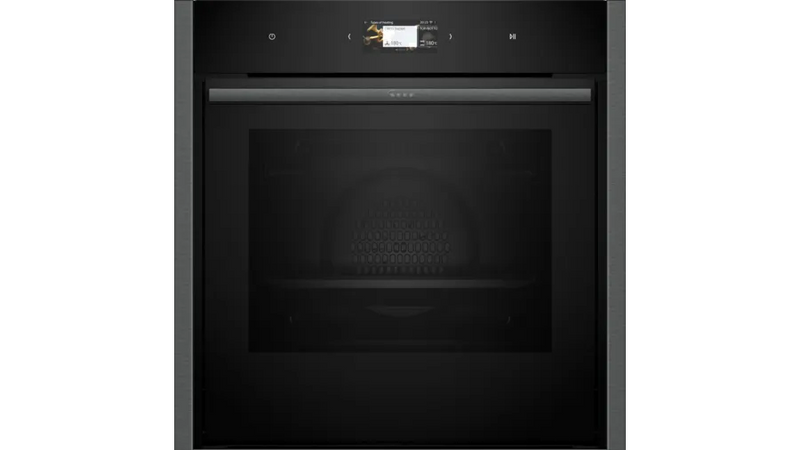 Neff B64CS71G0B N90 Slide and Hide Built-In Electric Single Oven Graphite