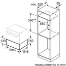 Neff N24HA11G1B N70 14cm Warming Drawer Graphite Grey