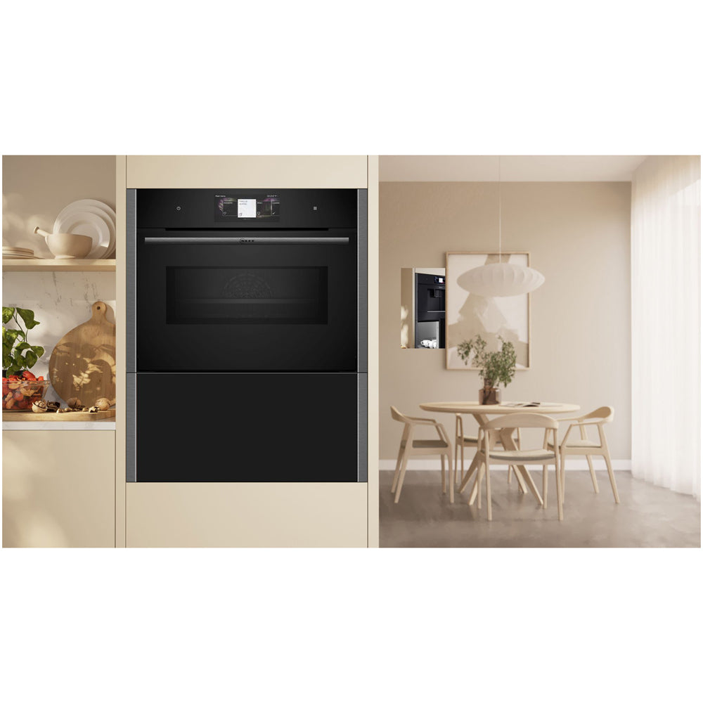 Neff N34HA11G1B 29cm Built in Warming Drawer Black Graphite