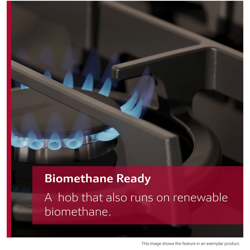 Neff T26BKP6N0 N30 60cm Stainless Steel Gas Hob