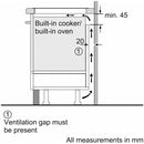 Neff T66FHX4L0 N70 60cm Flex Induction Hob with Twist Touch Control