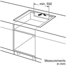 Neff T68FUV4L0 N80 80cm Flex Induction Hob with Twist Pad Control