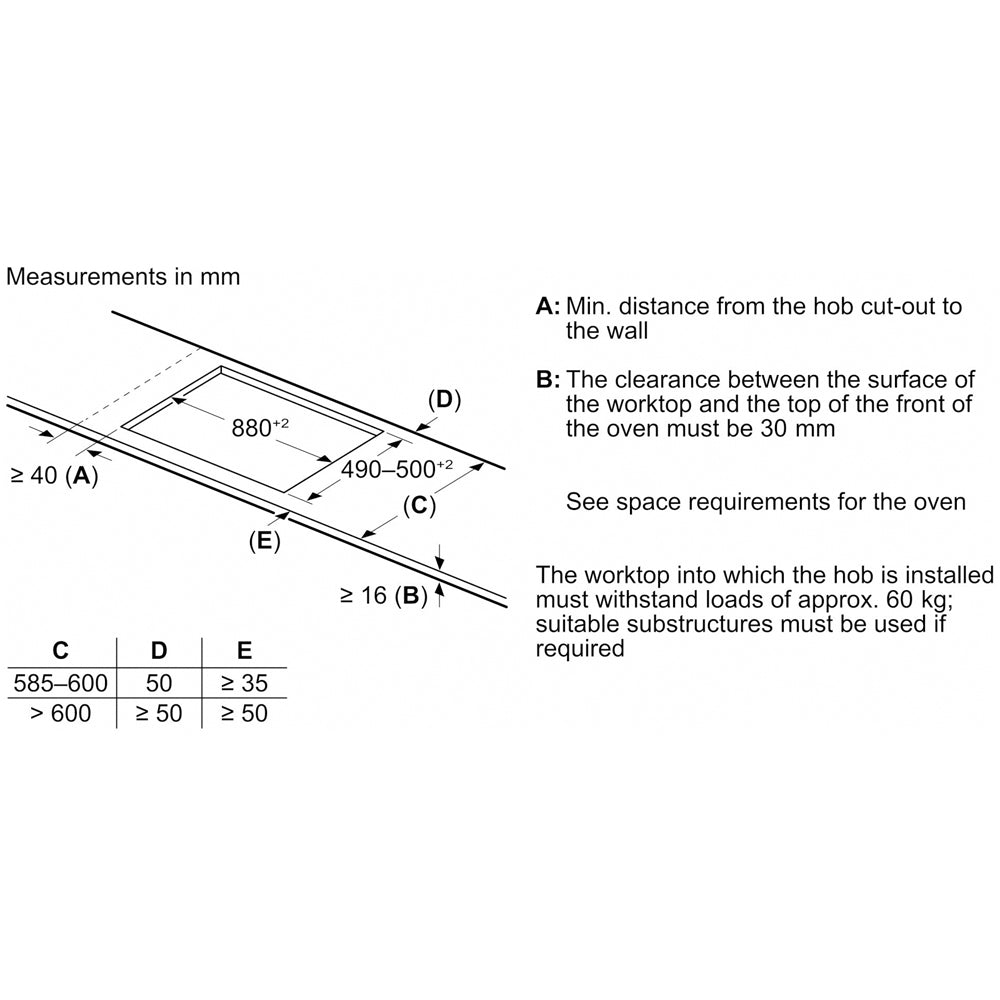 Neff T69FHV4L0 N70 90cm Flex Induction Hob with Twist Touch Control