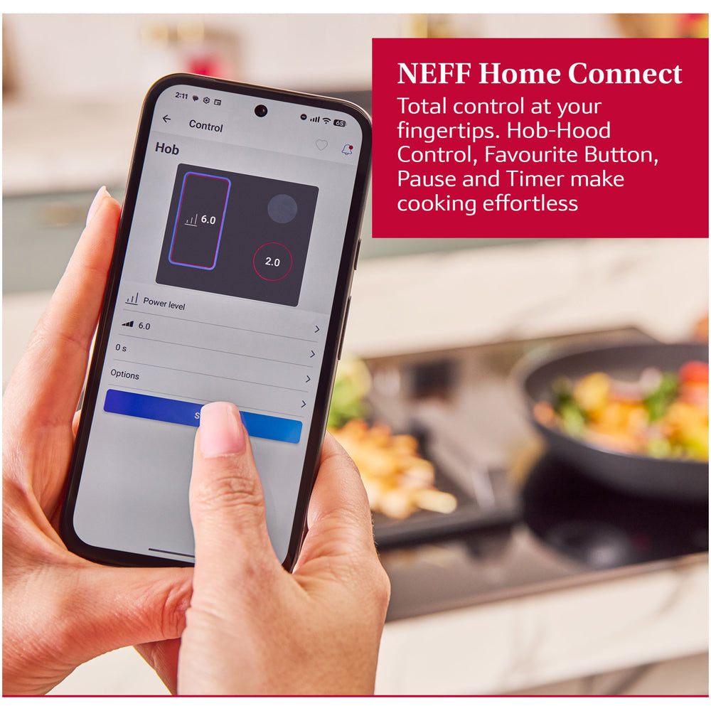 Neff T69FHV4L0 N70 90cm Flex Induction Hob with Twist Touch Control