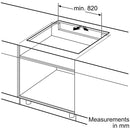 Neff T69FUV4L0 N90 90cm Flex Induction Hob with Twist Pad Control