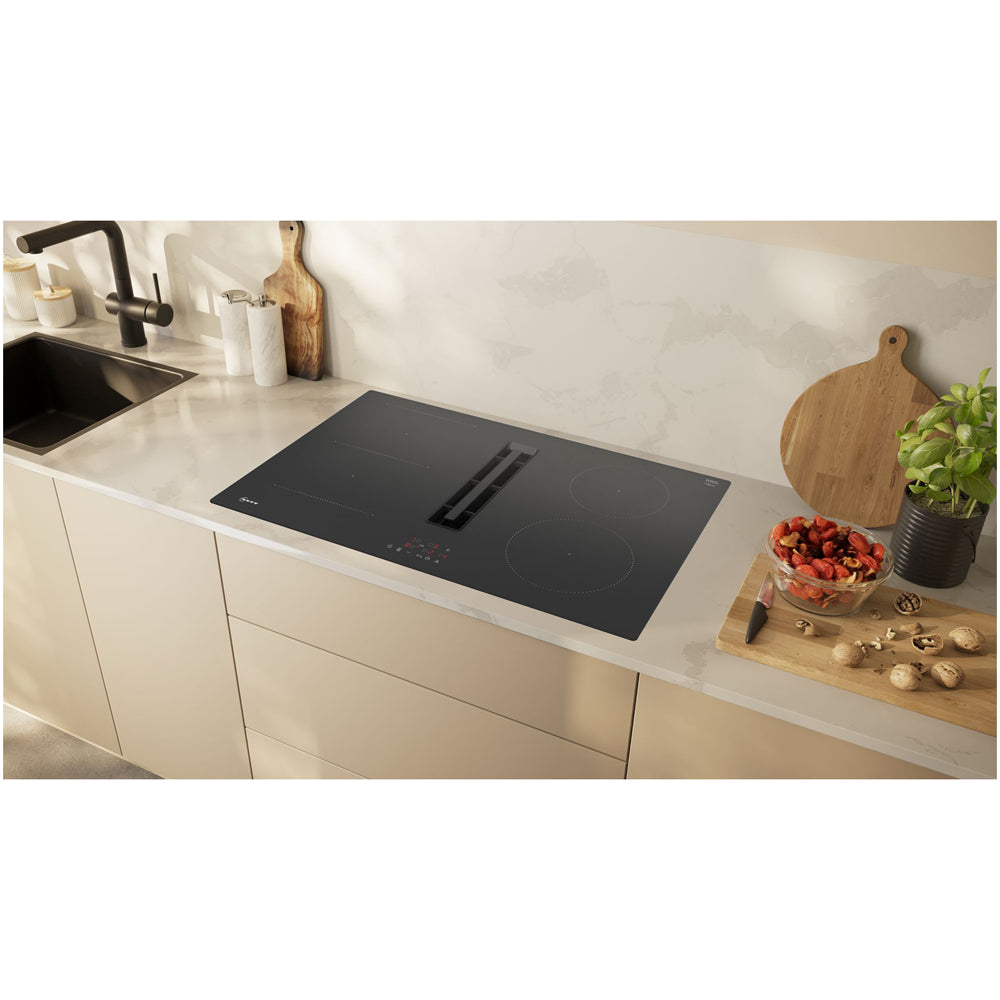 Neff V58NBS1L0 N50 80cm Induction Hob with Integrated Ventilation System
