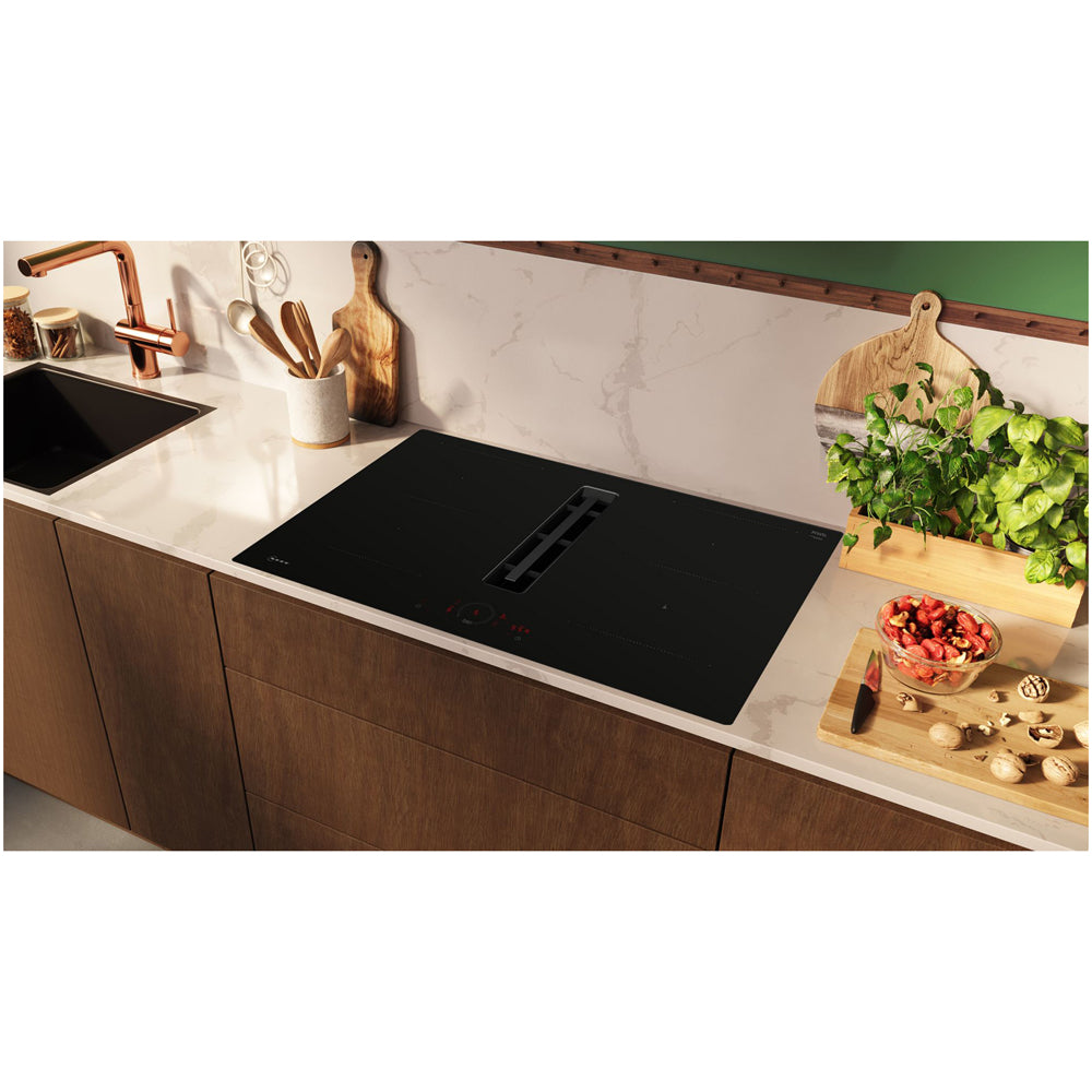 Neff V58PHQ4C0 N70 80cm Induction Hob with Built in Ventilation System